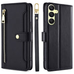 Wallet Case for Samsung Galaxy A25 5G (Global) (161.0 x 76.5 x 8.3mm) Shell Anti-fall Leather Phone Cover