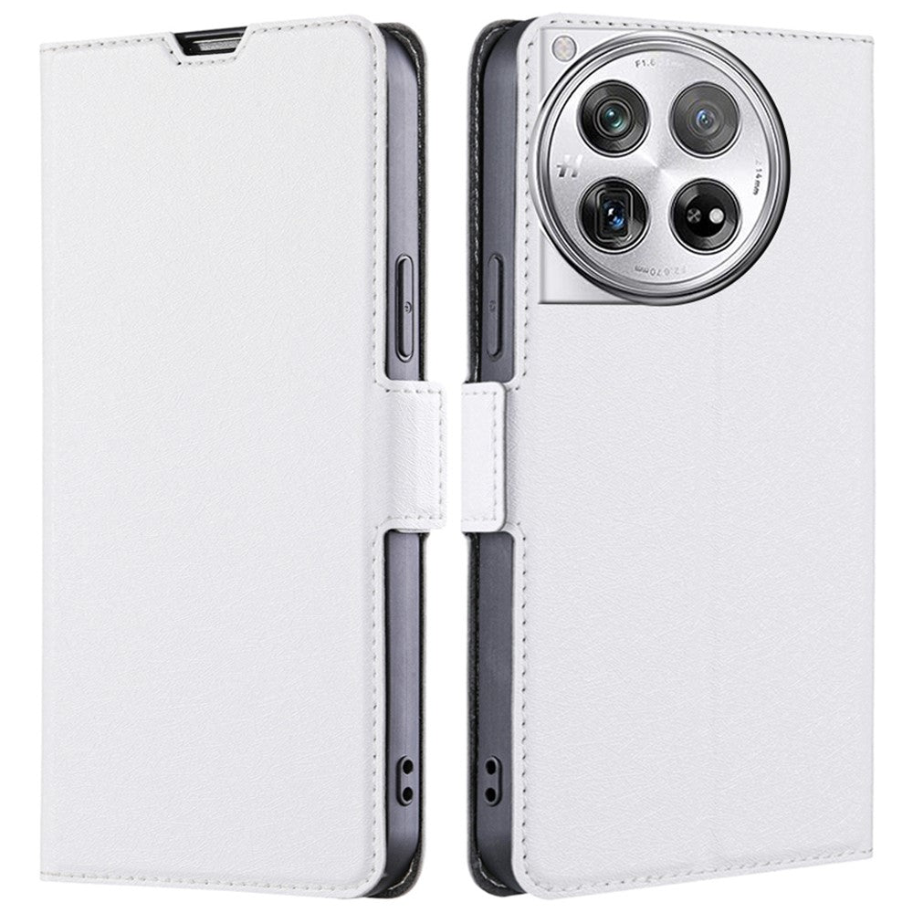 PU-läderfodral för OnePlus 12 5G med kortplatser, mobilmobilfodral, fallskydd, skal