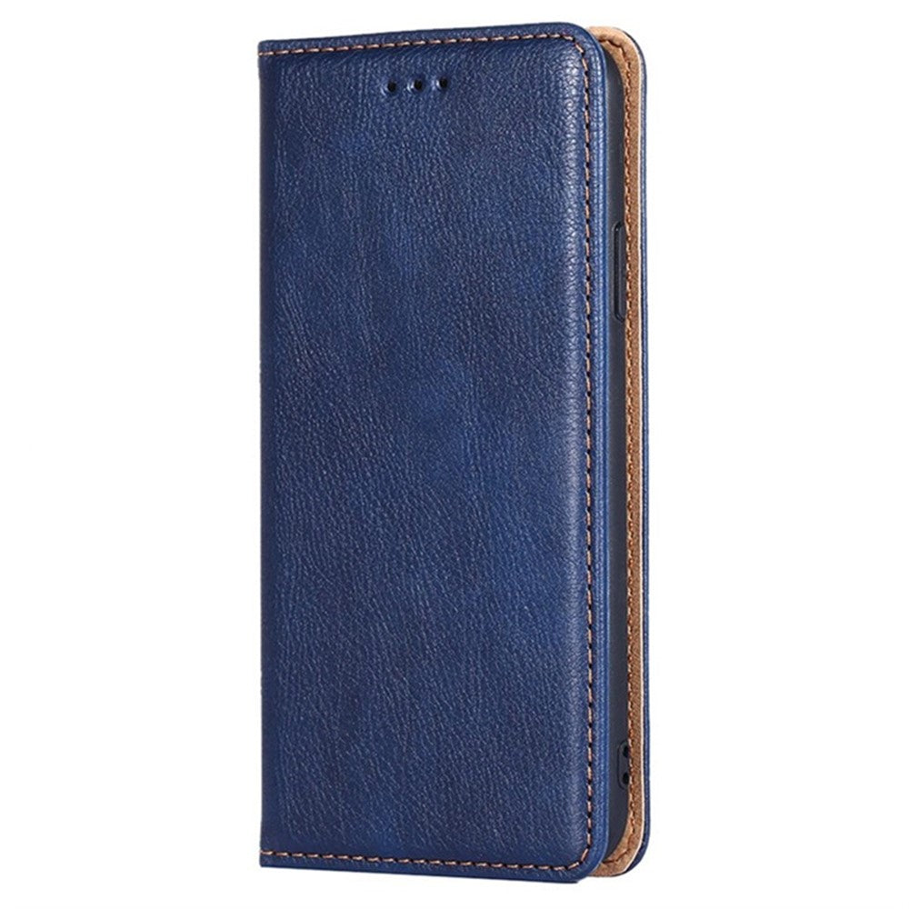 Solid Color Case for Honor Play 50 Plus 5G / Play 8T 5G / X7b 4G / 90 Smart Cover Folio Flip PU Leather Phone Protector
