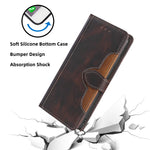 Til Samsung Galaxy A15 4G / A15 5G Cover Stråhat Design PU Læder Standerpung Mobiltelefon Etui