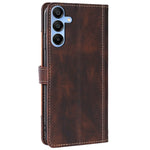 Til Samsung Galaxy A15 4G / A15 5G Cover Stråhat Design PU Læder Standerpung Mobiltelefon Etui