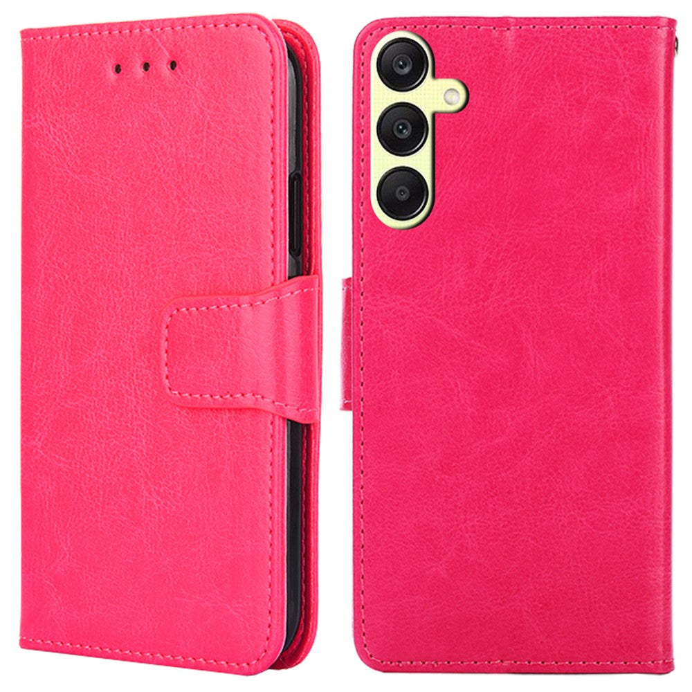 For Samsung Galaxy A25 5G (Global) (161.0 x 76.5 x 8.3mm) Case PU Leather Phone Cover Wallet