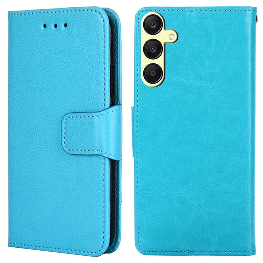 For Samsung Galaxy A25 5G (Global) (161.0 x 76.5 x 8.3mm) Case PU Leather Phone Cover Wallet