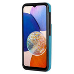 Til Samsung Galaxy A15 5G Magnetisk Telefon Cover Præget Mandala Blomst Kortlommer Cover