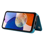 Til Samsung Galaxy A15 5G Magnetisk Telefon Cover Præget Mandala Blomst Kortlommer Cover