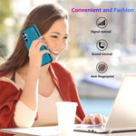 Til Samsung Galaxy A15 5G Magnetisk Telefon Cover Præget Mandala Blomst Kortlommer Cover