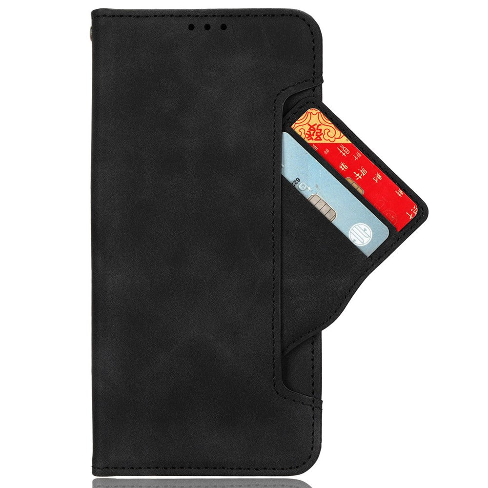 Til Honor X8b 4G PU-lædertelefoncover Stand mobilcover med flere kortpladser