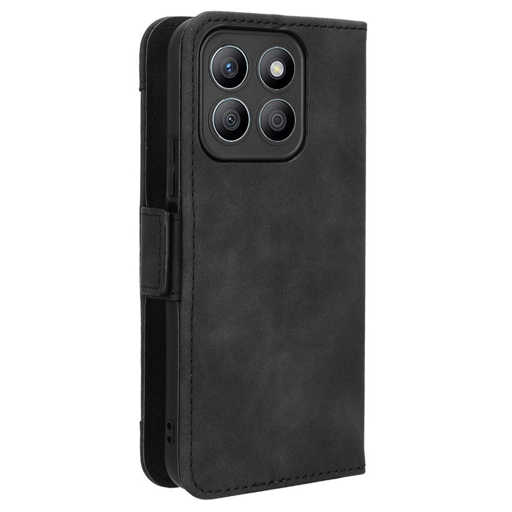 Til Honor X8b 4G PU-lædertelefoncover Stand mobilcover med flere kortpladser