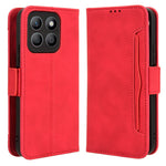 Til Honor X8b 4G PU-lædertelefoncover Stand mobilcover med flere kortpladser