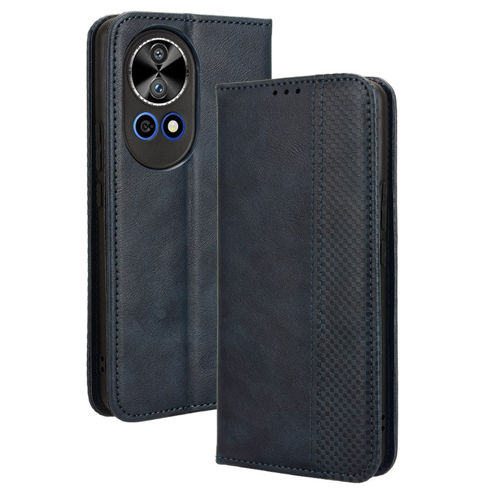 For Huawei nova 13 4G / nova 13 5G / nova 12 5G Cell Phone Case Shockproof Magnetic Closing PU Leather Stand Wallet Cover