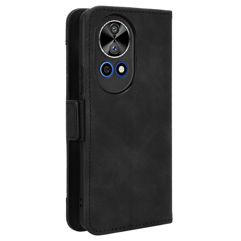 For Huawei nova 13 4G / nova 13 5G / nova 12 5G Case Anti-Scratch PU Leather Phone Shell Stand Multiple Card Slots Cover
