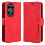 For Huawei nova 13 4G / nova 13 5G / nova 12 5G Case Anti-Scratch PU Leather Phone Shell Stand Multiple Card Slots Cover