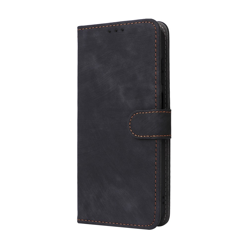 For Samsung Galaxy A15 5G / 4G Case RFID Blocking Phone Stand Cover Card Pouch with Hand Strap