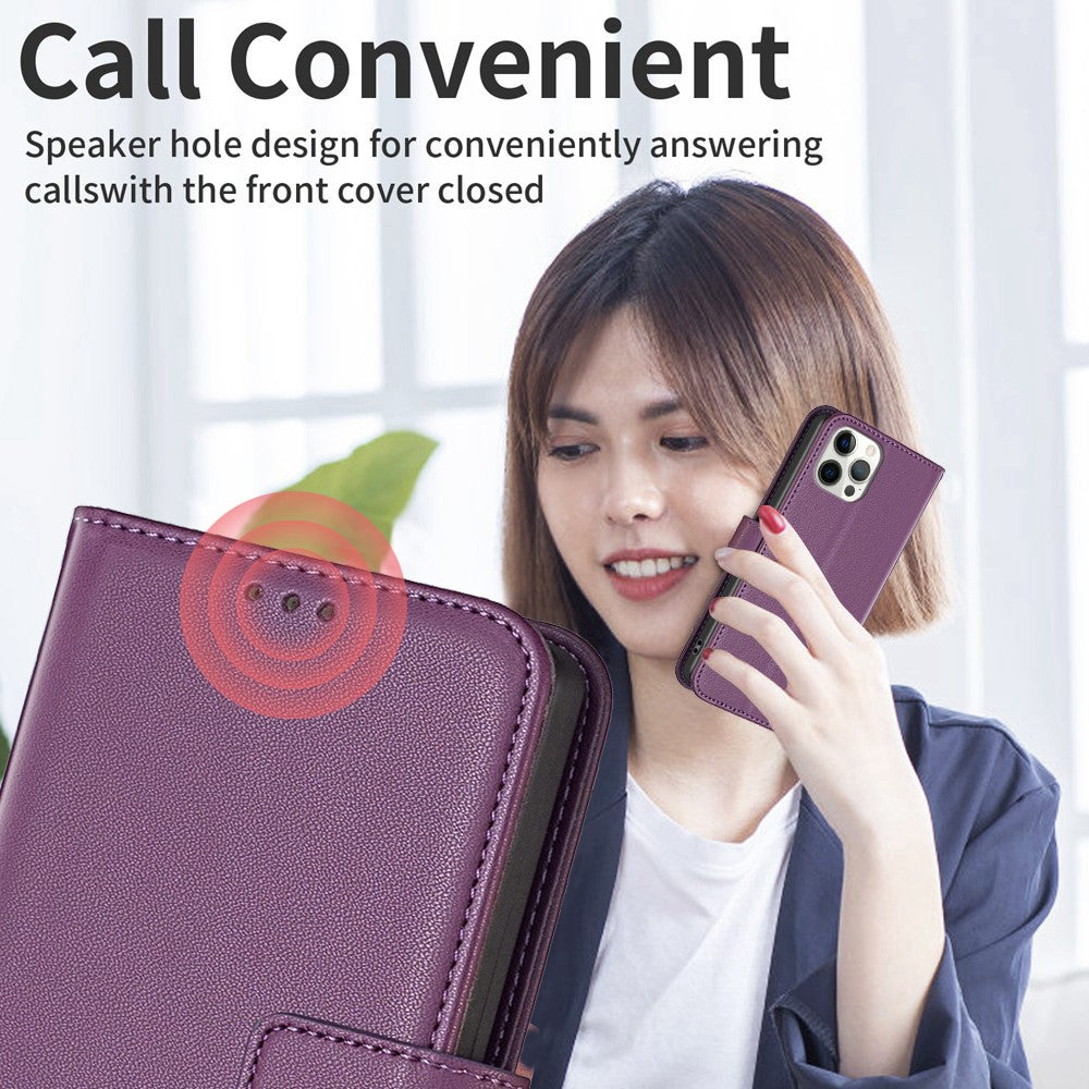 BINFEN COLOR BF17 For Honor X9b 5G / Magic6 Lite 5G Leather Case Wallet Protective Cover