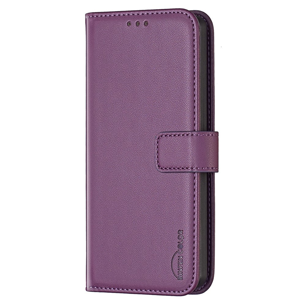 BINFEN COLOR BF17 For Honor X9b 5G / Magic6 Lite 5G Leather Case Wallet Protective Cover
