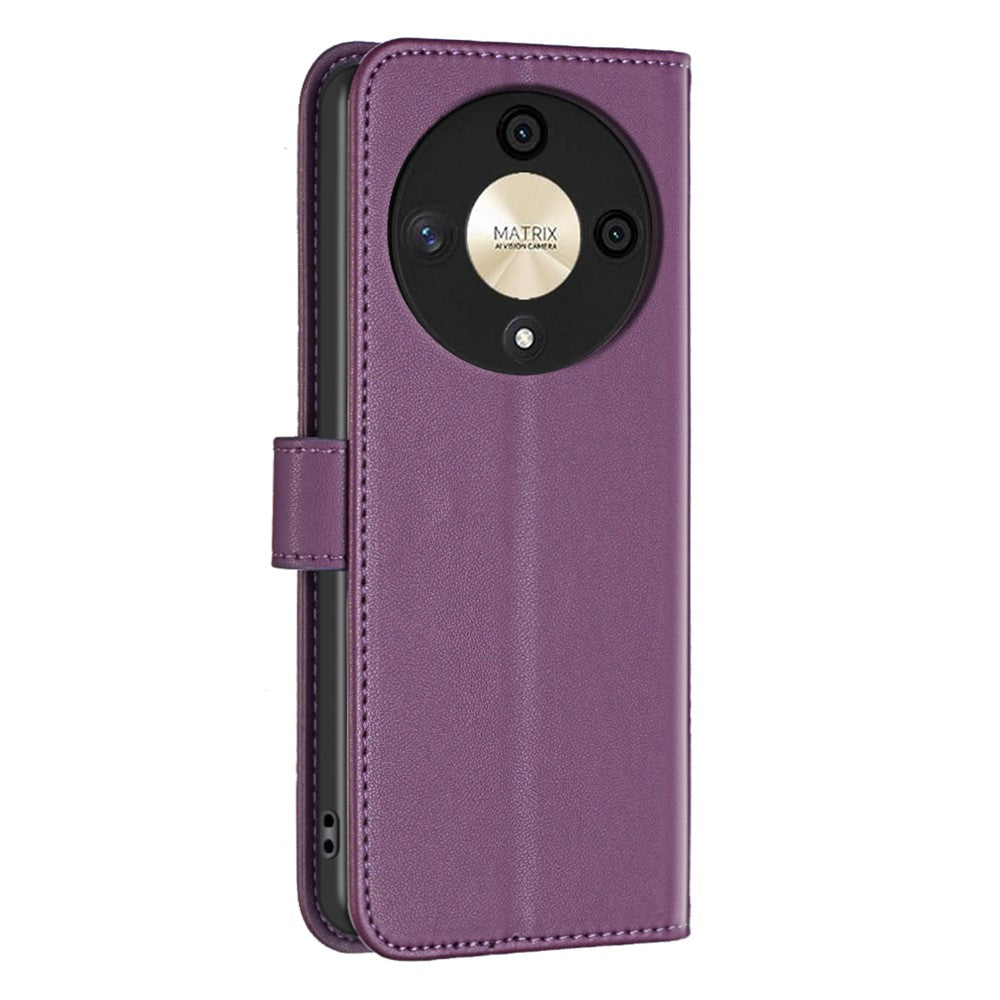 BINFEN COLOR BF17 For Honor X9b 5G / Magic6 Lite 5G Leather Case Wallet Protective Cover