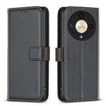 BINFEN COLOR BF17 For Honor X9b 5G / Magic6 Lite 5G Leather Case Wallet Protective Cover
