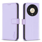 BINFEN COLOR BF17 For Honor X9b 5G / Magic6 Lite 5G Leather Case Wallet Protective Cover