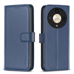 BINFEN COLOR BF17 For Honor X9b 5G / Magic6 Lite 5G Leather Case Wallet Protective Cover