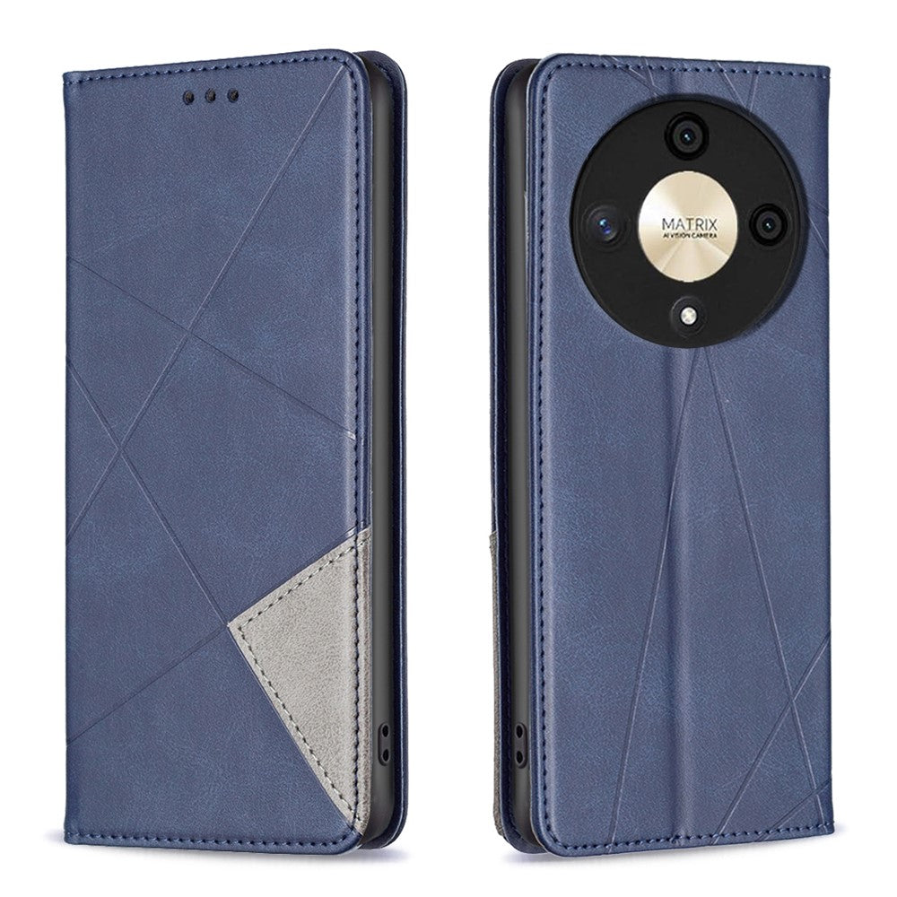 Til Honor X9b 5G / Magic6 Lite 5G Læder Cover Magnetisk Lukning Telefoncover med Kortlommer