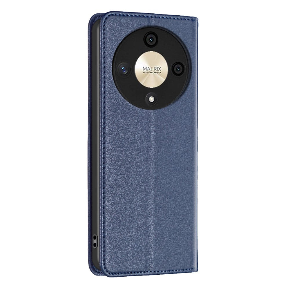 BINFEN COLOR BF18 For Honor X9b 5G / Magic6 Lite 5G Phone Case with Card Holder Stand
