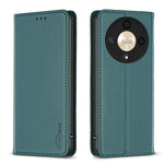 BINFEN COLOR BF18 For Honor X9b 5G / Magic6 Lite 5G Phone Case with Card Holder Stand