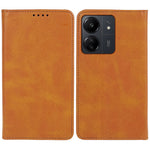 For Xiaomi Redmi 13C 4G / Poco C65 4G Cell Phone Case Calf Texture PU Leather Stand Anti-drop Cover