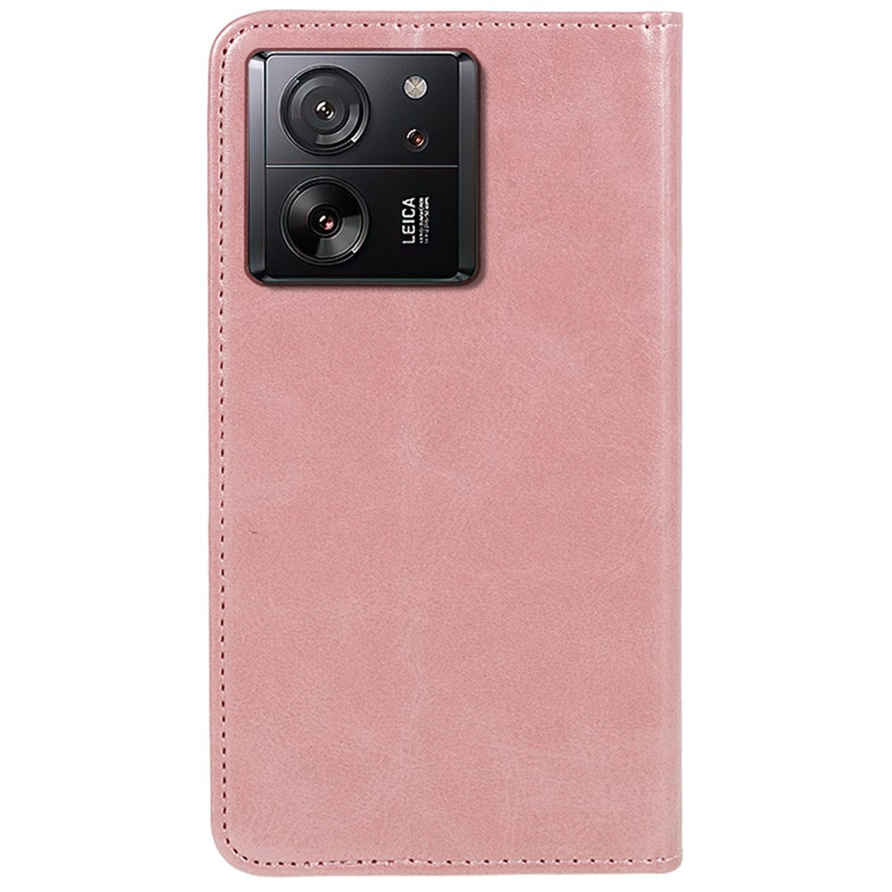 For Xiaomi 13T / 13T Pro / Redmi K60 Ultra Cell Phone Case PU Leather Shockproof Cover with Wallet