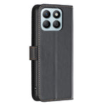 BINFEN COLOR BF17 For Honor X8b 4G Leather Phone Case Cover with Wallet Stand