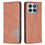 For Honor X8b 4G Telefoncover Præget PU-læderetui med kortpladser