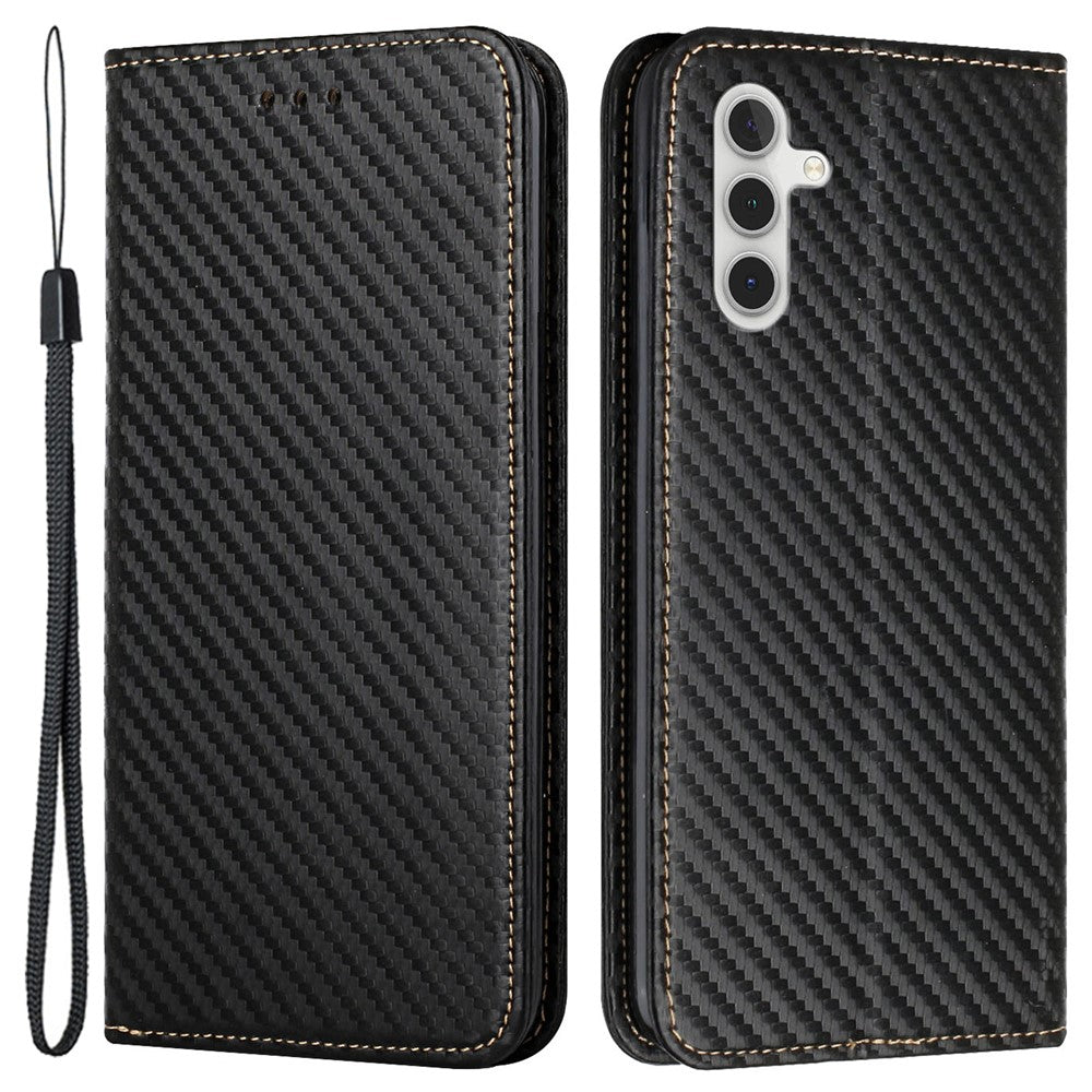 For Samsung Galaxy A55 5G Case Leather Magnetic Absorption Phone Wallet Cover