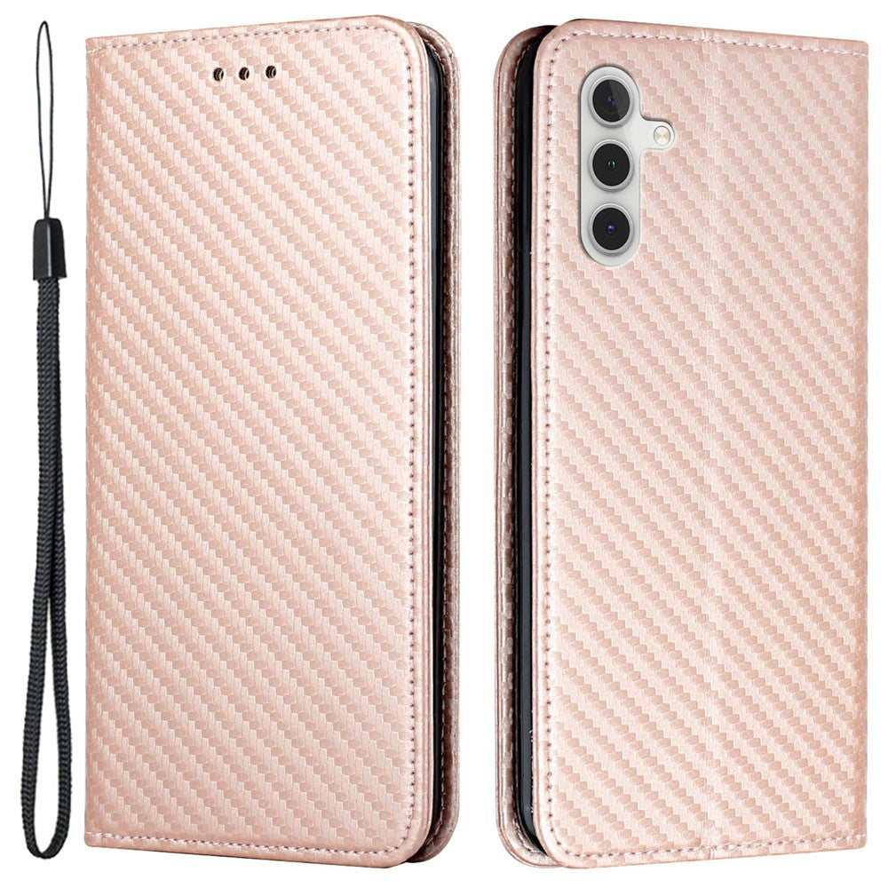 For Samsung Galaxy A55 5G Case Leather Magnetic Absorption Phone Wallet Cover