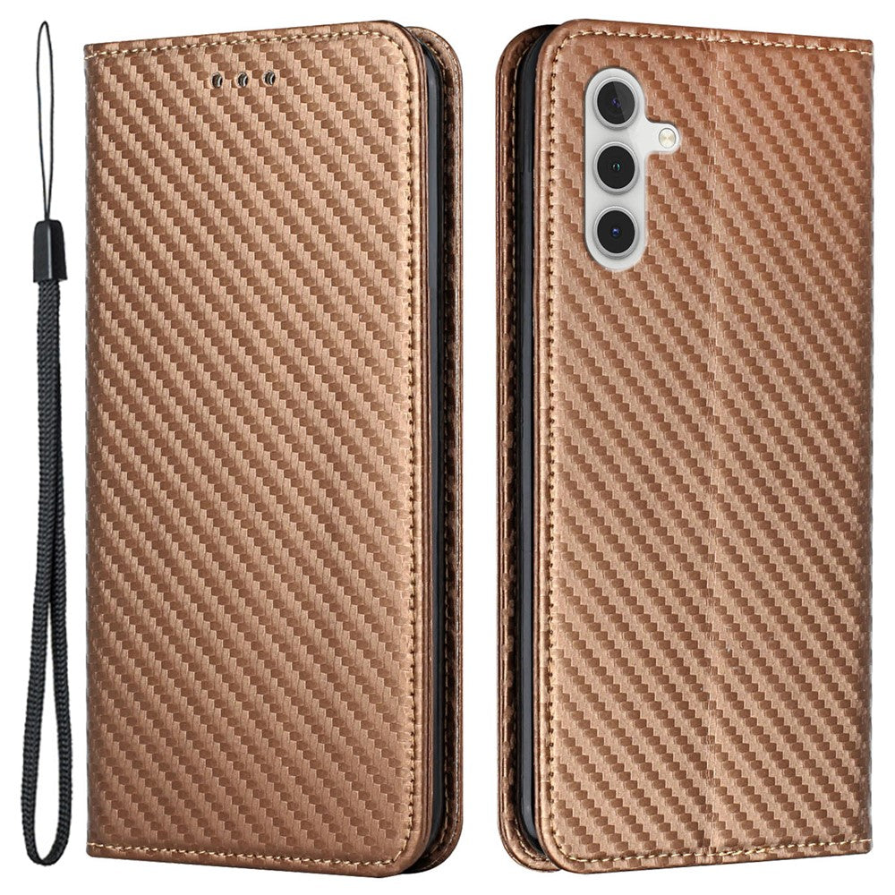 For Samsung Galaxy A55 5G Case Leather Magnetic Absorption Phone Wallet Cover