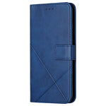 Til Samsung Galaxy A35 5G telefoncover præget anti-fald læderpung stand-etui