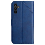 Til Samsung Galaxy A35 5G telefoncover præget anti-fald læderpung stand-etui