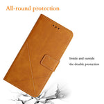 Til Samsung Galaxy A55 5G Etui Læder Ensfarvet Præget Cover med Håndledsrem