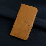 Til Samsung Galaxy A55 5G Etui Læder Ensfarvet Præget Cover med Håndledsrem