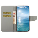 Til Samsung Galaxy A35 5G Etui i Krydsstruktur PU-læder med Håndrem