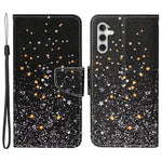 Til Samsung Galaxy A35 5G Etui i Krydsstruktur PU-læder med Håndrem