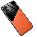 For Samsung Galaxy A05 4G Case PU+TPU+PC Magnetic Car Mount Phone Cover