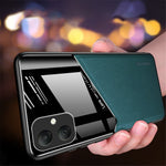 For Samsung Galaxy A05 4G Case PU+TPU+PC Magnetic Car Mount Phone Cover