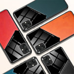For Samsung Galaxy A05 4G Case PU+TPU+PC Magnetic Car Mount Phone Cover