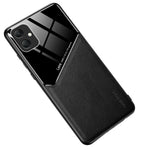 For Samsung Galaxy A05 4G Case PU+TPU+PC Magnetic Car Mount Phone Cover