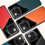 Xiaomi 14 Mobilskal Fallskyddande PU+TPU+PC Magnetiskt Bilfäste Baksida