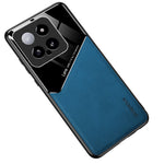 Xiaomi 14 Mobilskal Fallskyddande PU+TPU+PC Magnetiskt Bilfäste Baksida