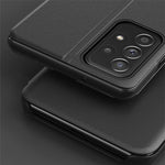 Til Samsung Galaxy A13 4G cover med rude PU læder stander cover