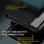 Til Samsung Galaxy A13 4G Cover Stativ PC-skal PU-læder Stødsikkert Telefoncover