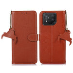 For Asus ROG Phone 8 5G / Phone 8 Pro 5G Litchi Texture Phone Case RFID Blocking Wallet Phone Cover