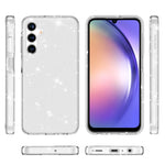 Mobiltelefoncover til Samsung Galaxy A55 5G Etui PC+TPU Anti-ridse Glimmer Mobilskal
