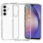Mobiltelefoncover til Samsung Galaxy A55 5G Etui PC+TPU Anti-ridse Glimmer Mobilskal